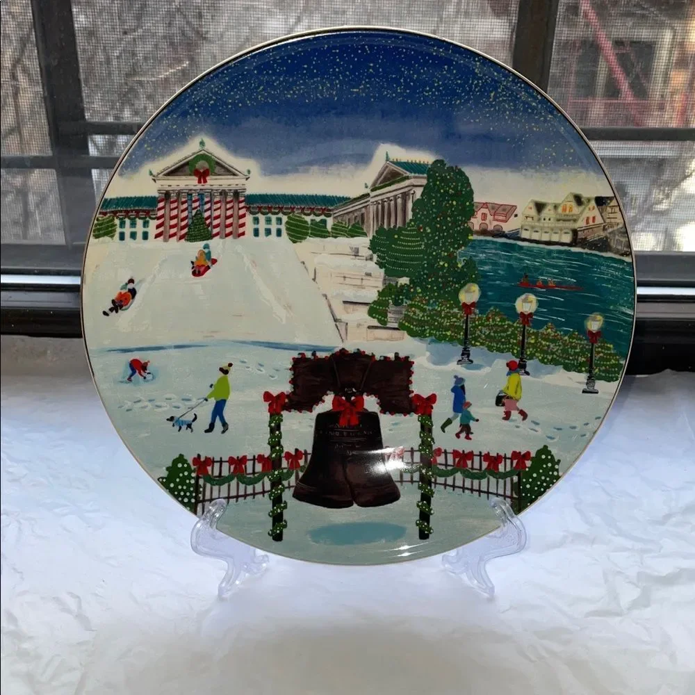 ❤️NWT Philadelphia Anthropologie Dessert Plate 2024 NWT!
